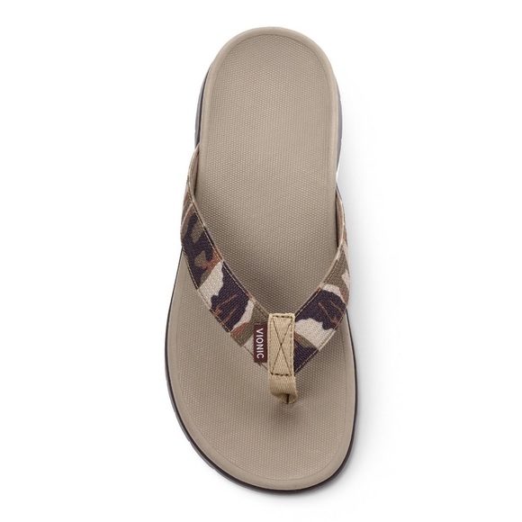 Vionic Islander Toe Post Sandal Flip Flop in Camo Size 10 - Picture 3 of 16